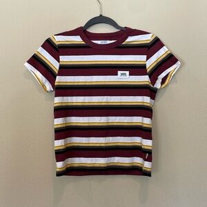 NWT Vans Striped T-Shirt